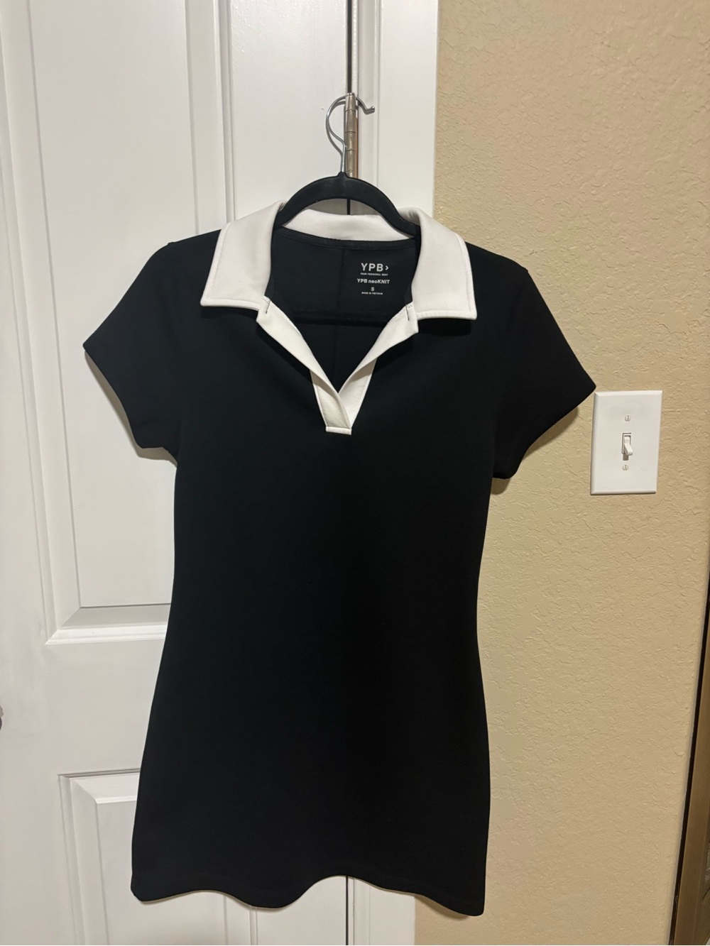 Abercrombie Black Athletic Polo Dress
